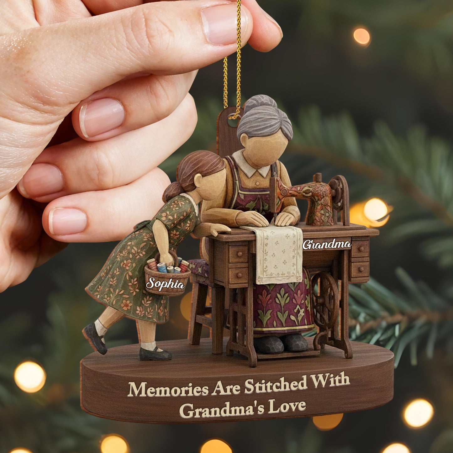 Memories Are Stitched With Grandma's Love, Sewing Machine