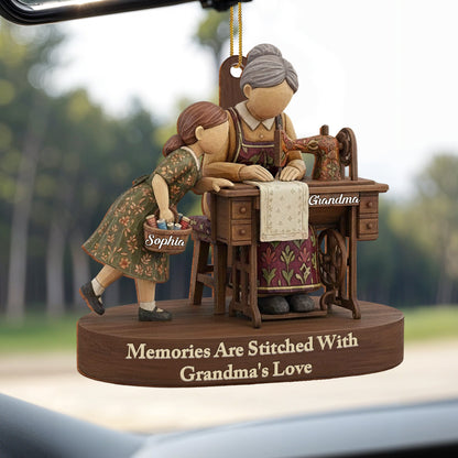 Memories Are Stitched With Grandma's Love, Sewing Machine