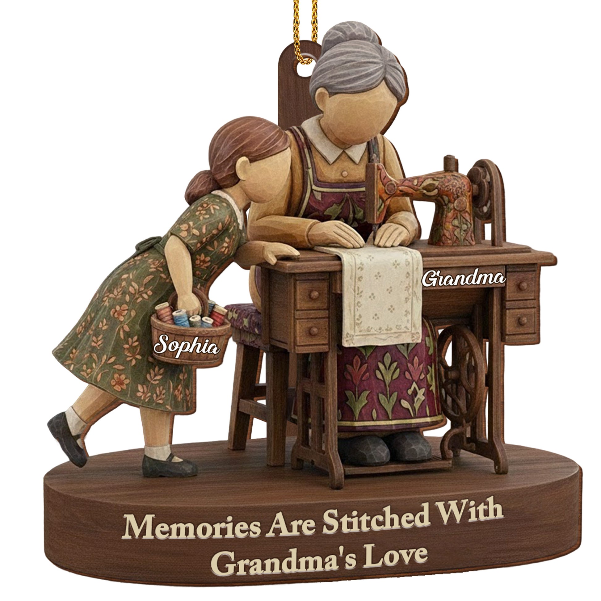 Memories Are Stitched With Grandma's Love, Sewing Machine