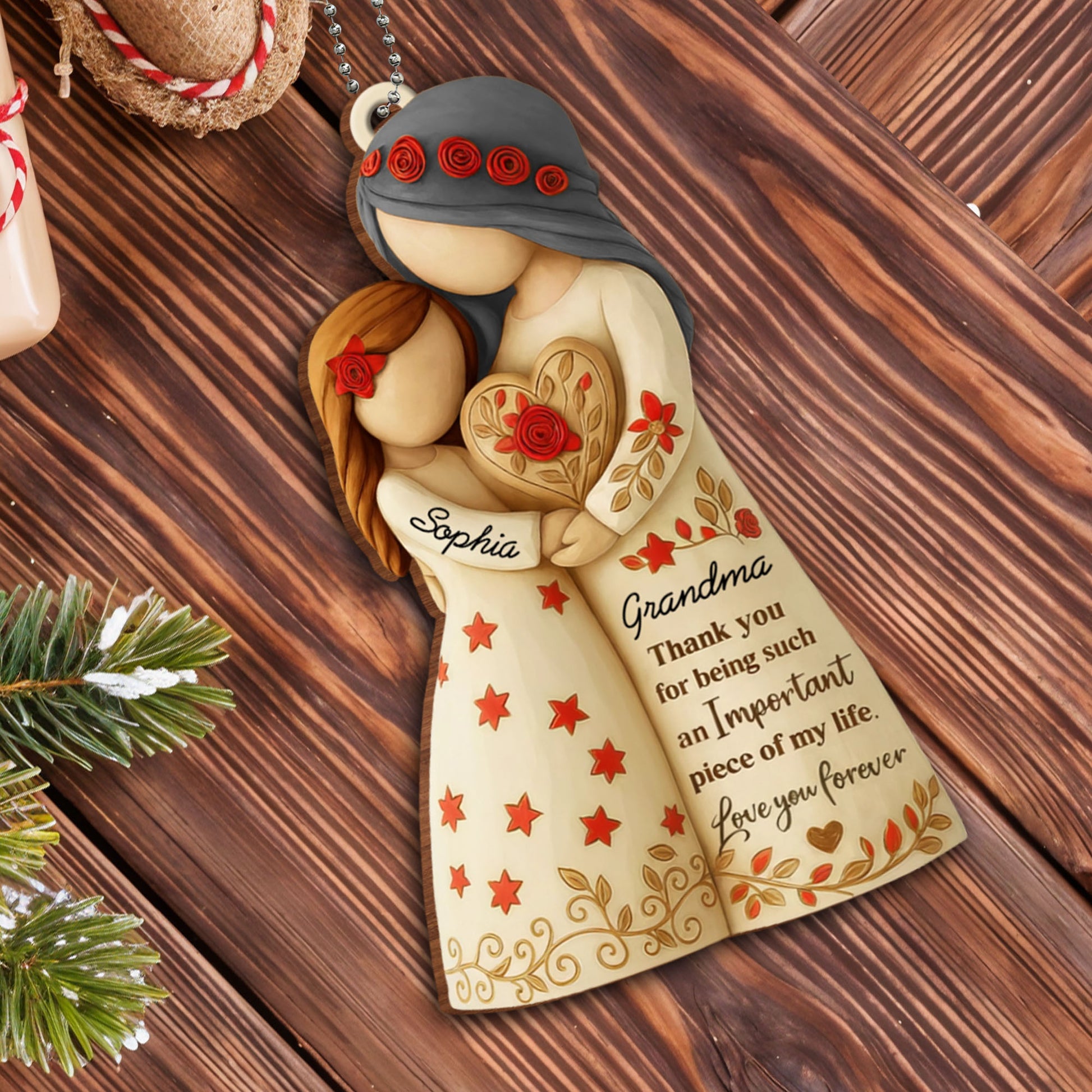 Thank You For Being An Important Piece, Roses, Stars