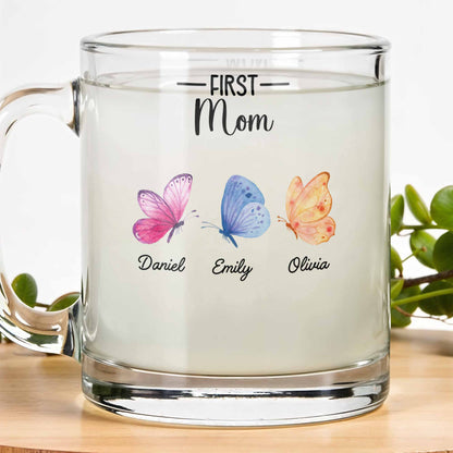 First Mom, Now Grandma Butterflies Design