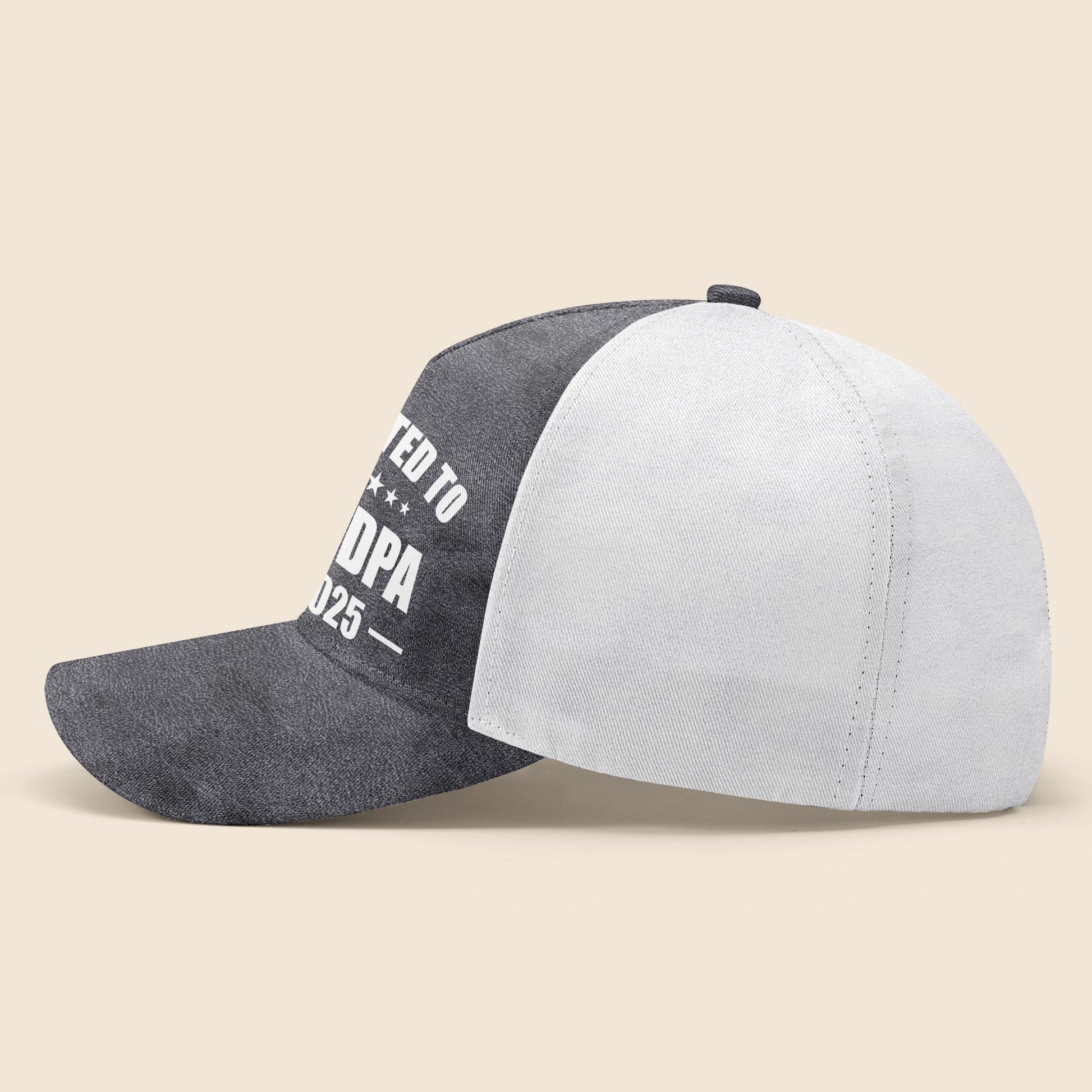 Promoted To Grandpa Classic Cap