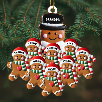 Celebrating Family Bonds Gingerbread Ornament