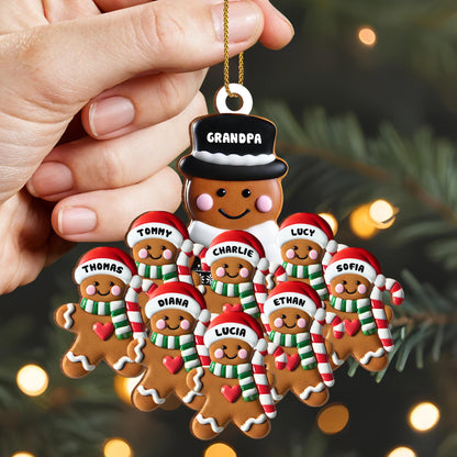 Celebrating Family Bonds Gingerbread Ornament
