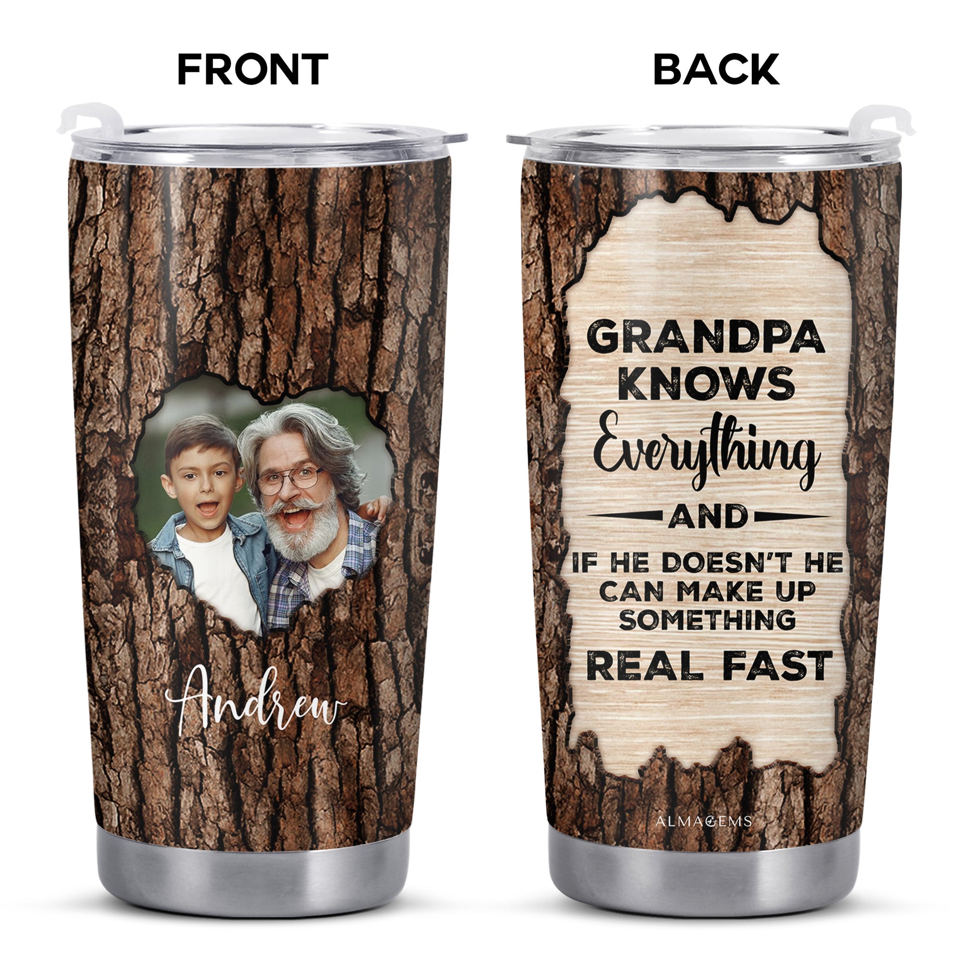 Grandpa Knows Everything, Perfect Gift for Grandfathers