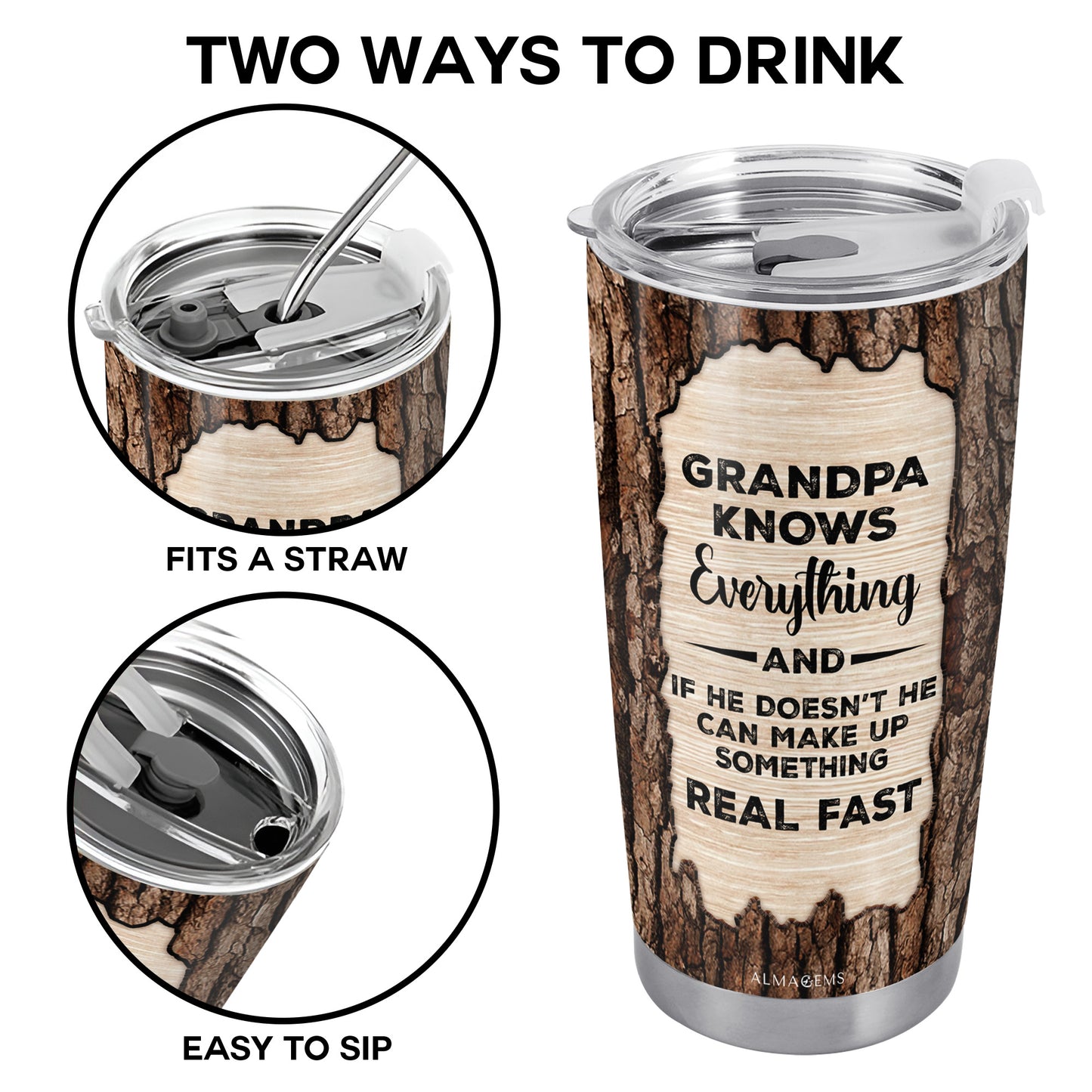 Grandpa Knows Everything, Perfect Gift for Grandfathers