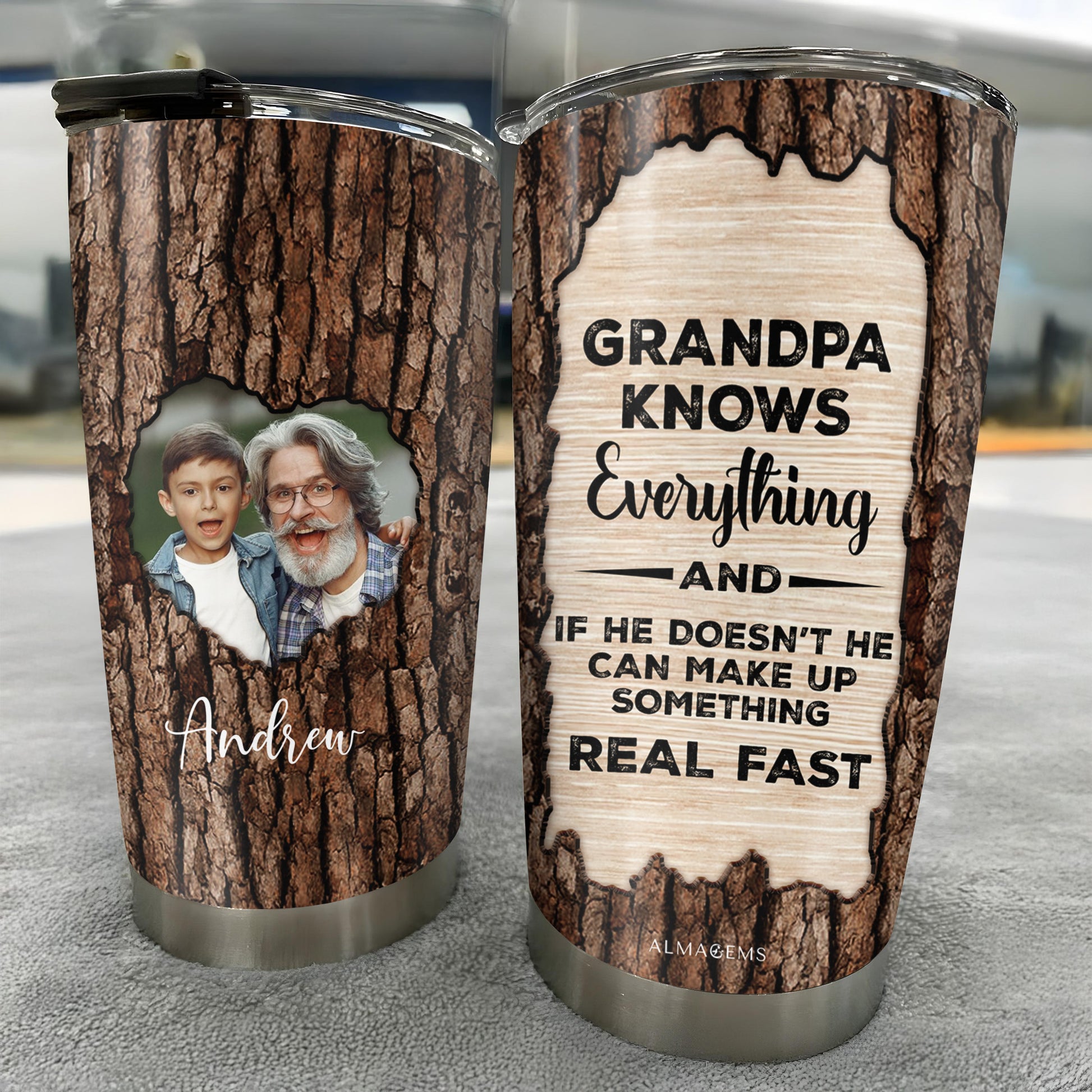 Grandpa Knows Everything, Perfect Gift for Grandfathers