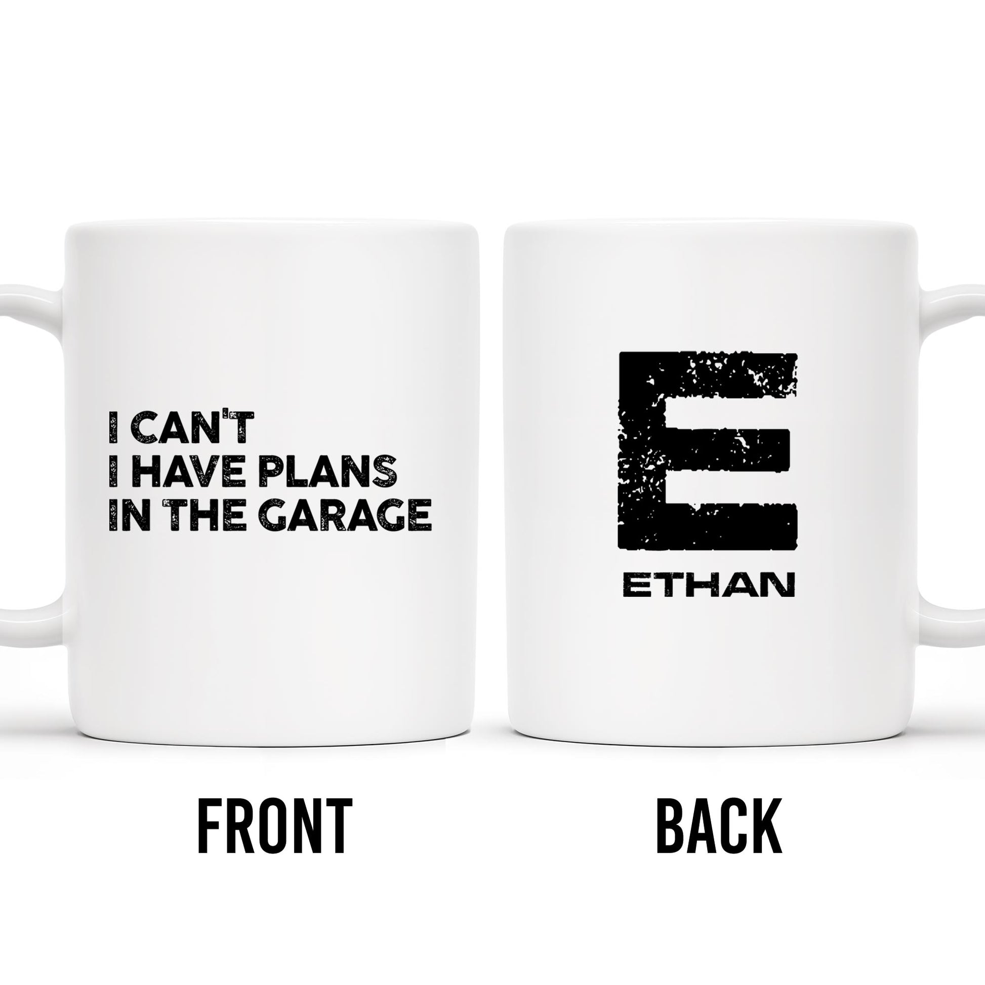 I Can't I Have Plans In The Garage Mug For Enthusiasts