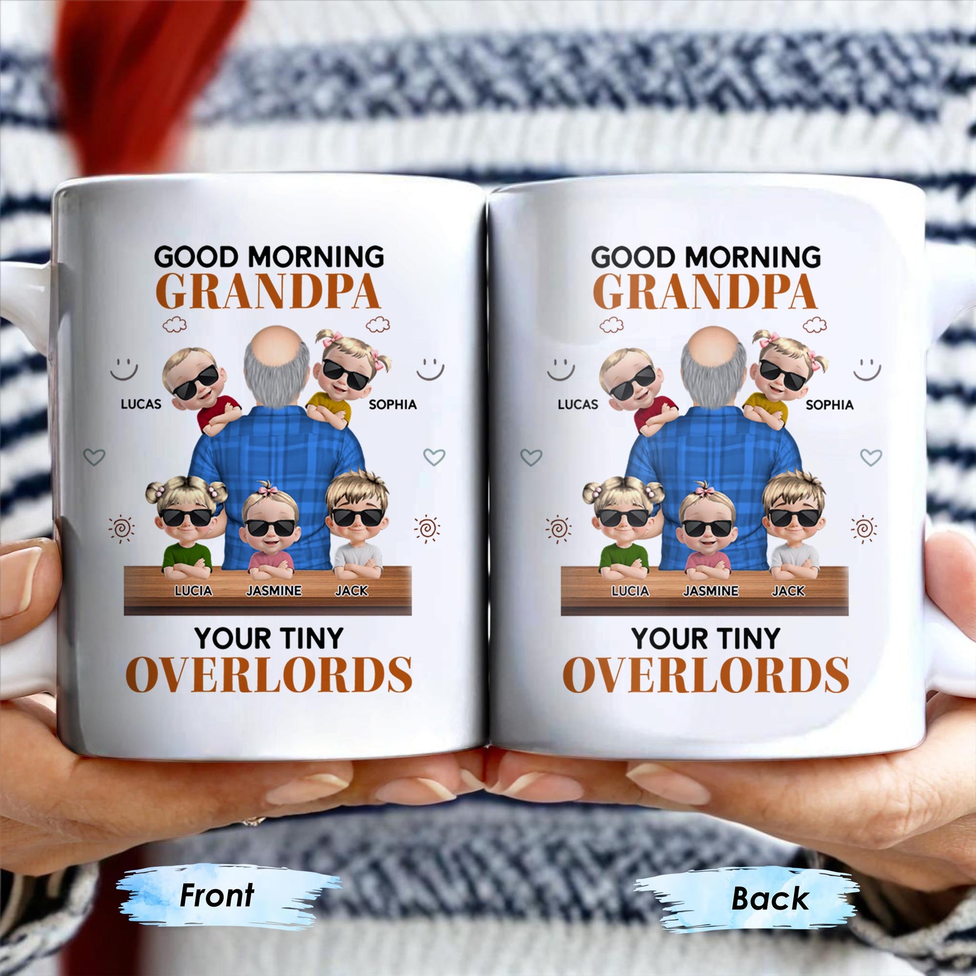 Good Morning Grandpa, Your Tiny Overlords, Cartoon Children and Sunglasses