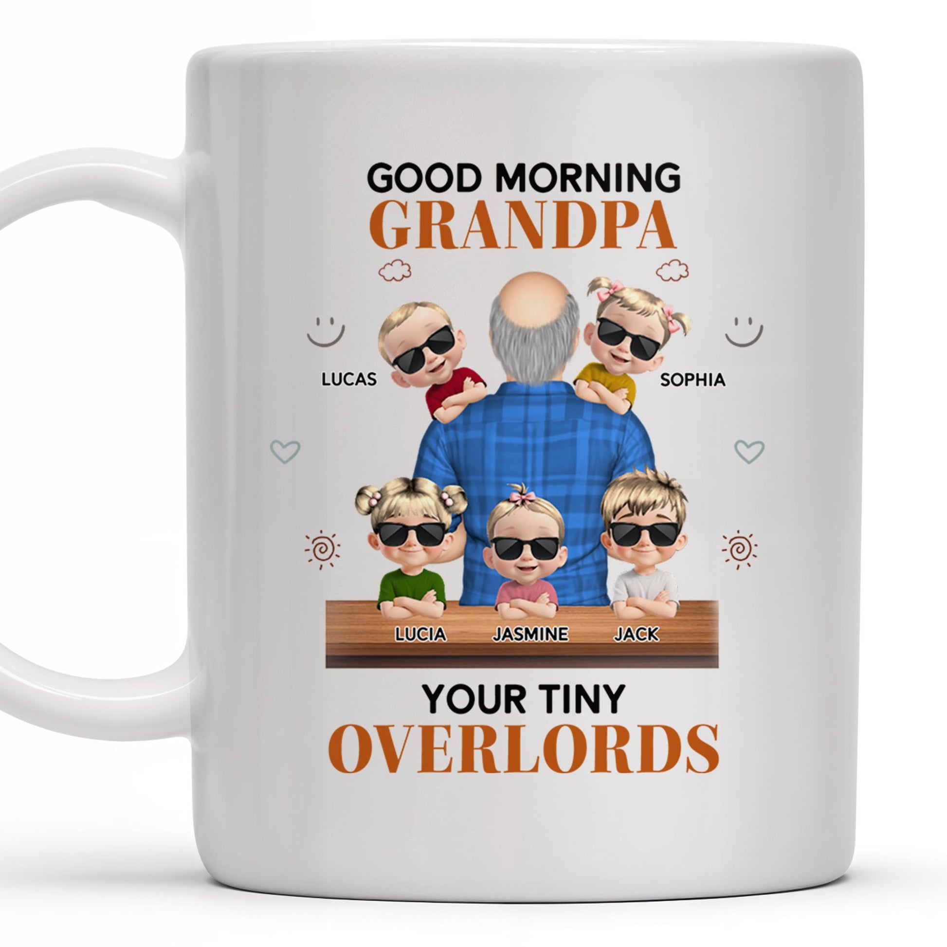 Good Morning Grandpa, Your Tiny Overlords, Cartoon Children and Sunglasses