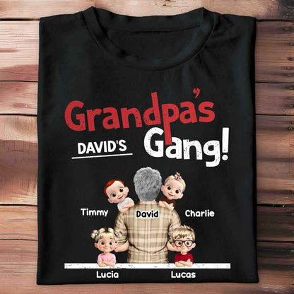Grandpa's Gang Cartoon Characters Design