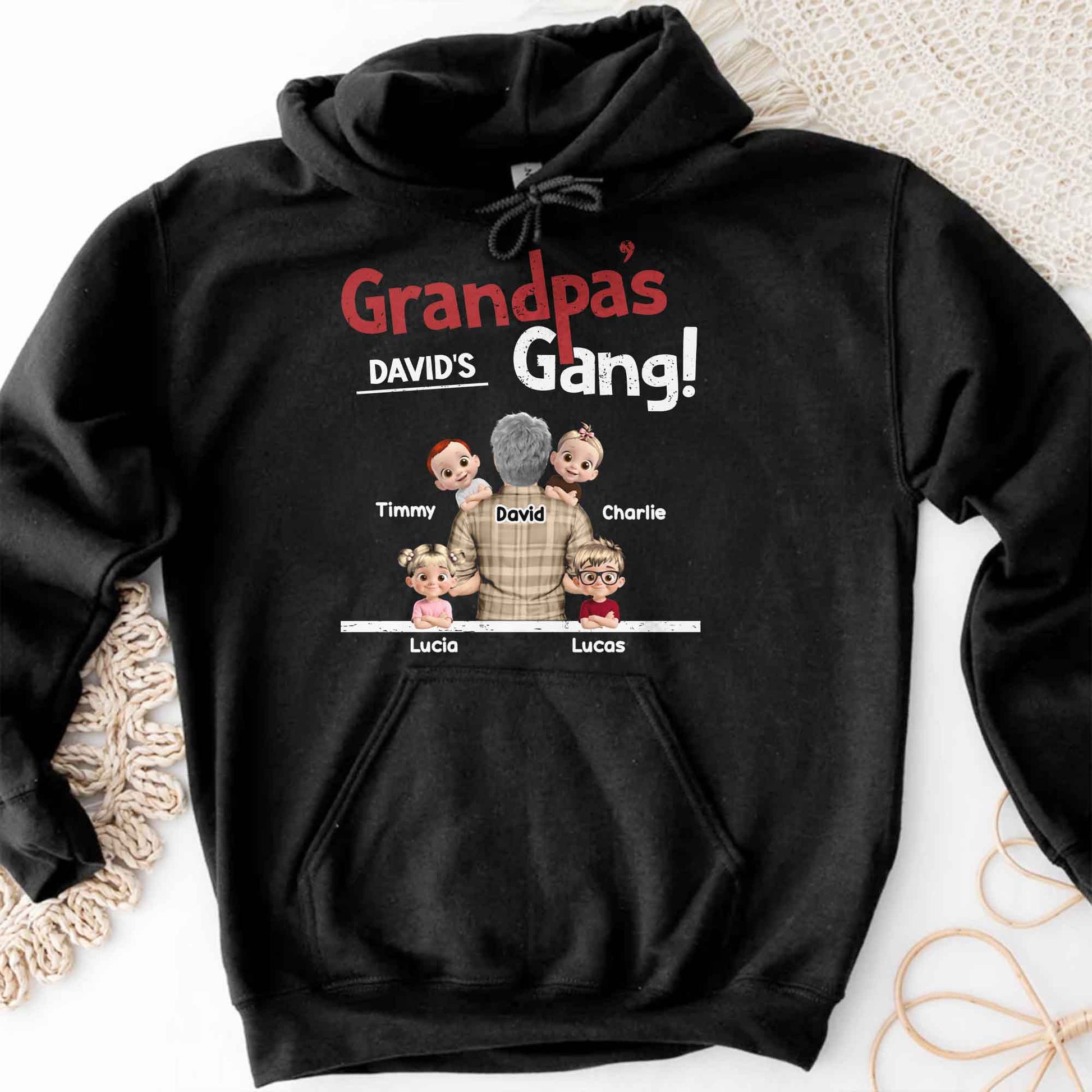 Grandpa's Gang Cartoon Characters Design