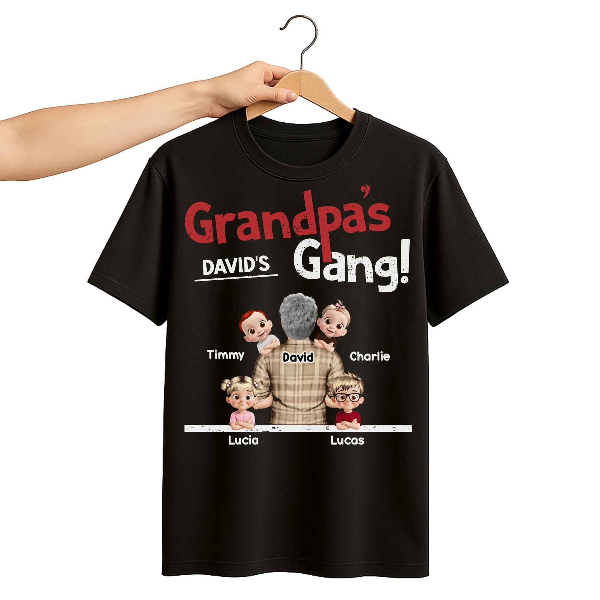 Grandpa's Gang Cartoon Characters Design