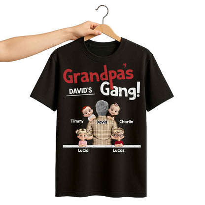 Grandpa's Gang Cartoon Characters Design
