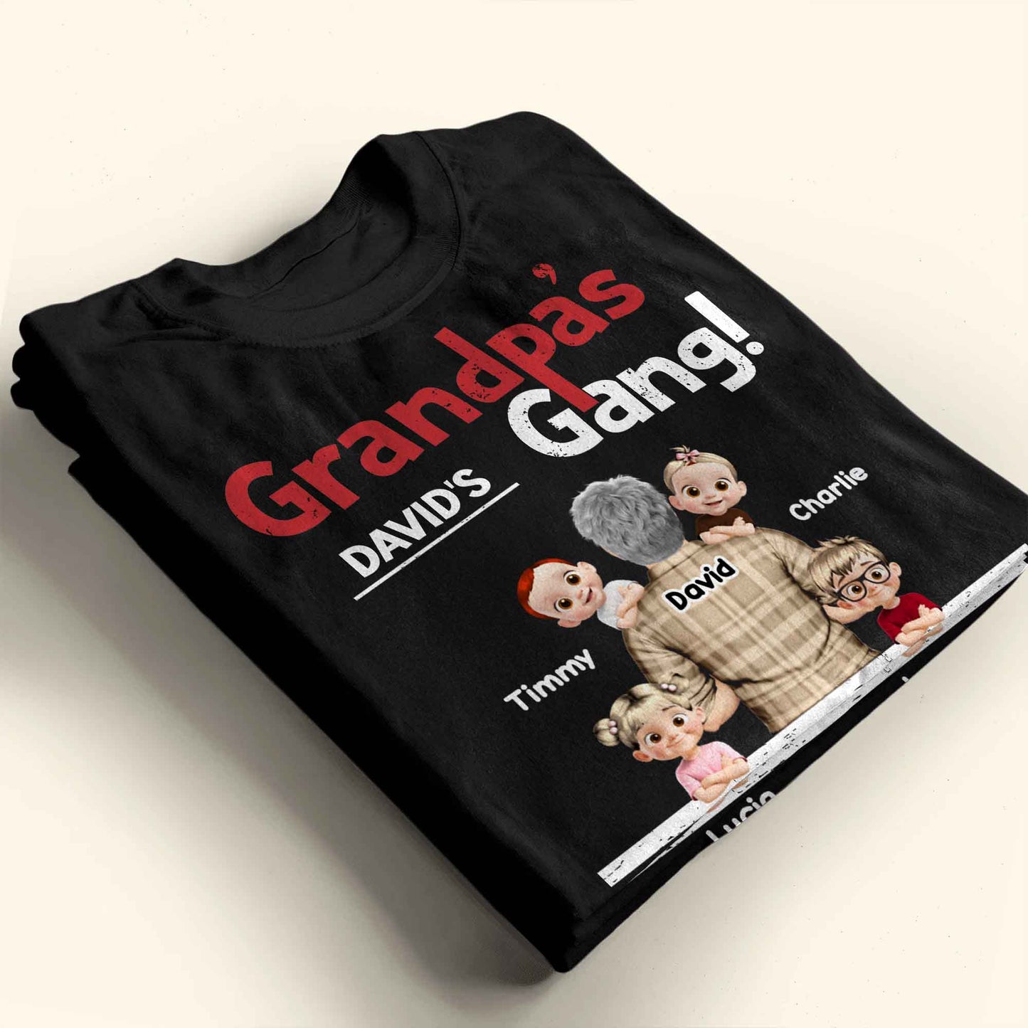 Grandpa's Gang Cartoon Characters Design