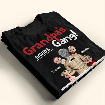 Grandpa's Gang Cartoon Characters Design