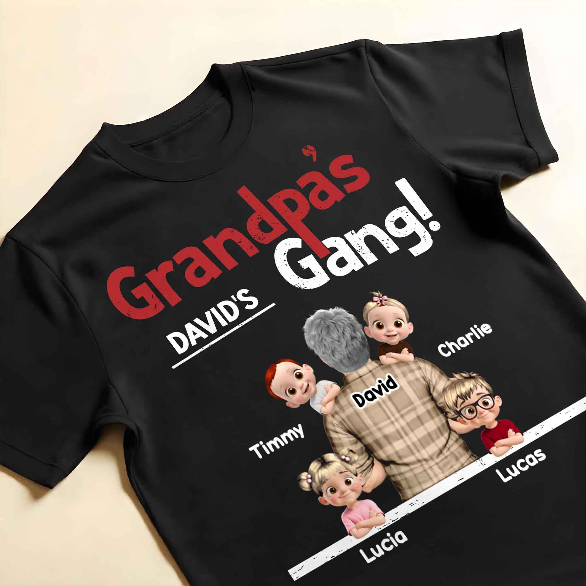 Grandpa's Gang Cartoon Characters Design