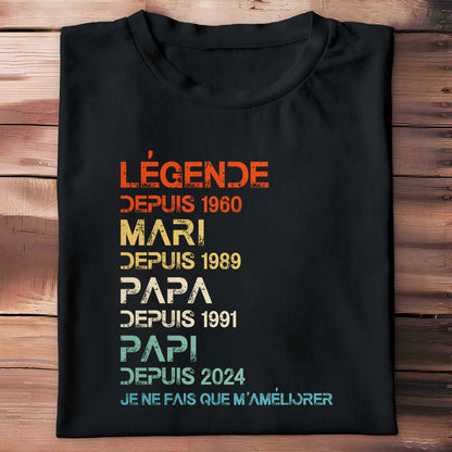 Légende Depuis, I Only Get Better