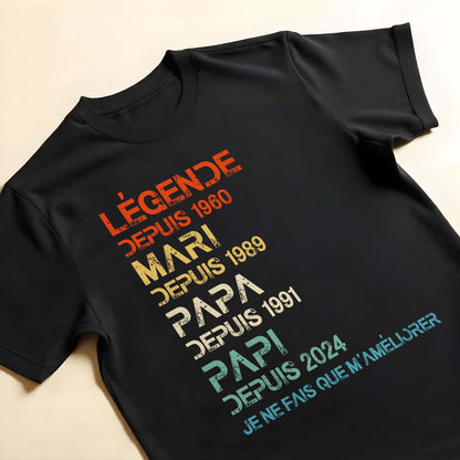 Légende Depuis, I Only Get Better