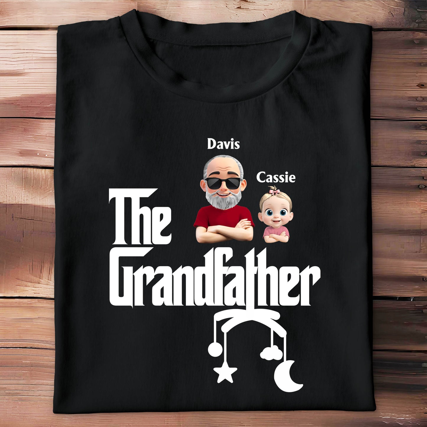 The Grandfather With Baby