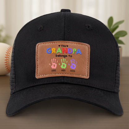This Grandpa Belongs To, Handprints And Heart