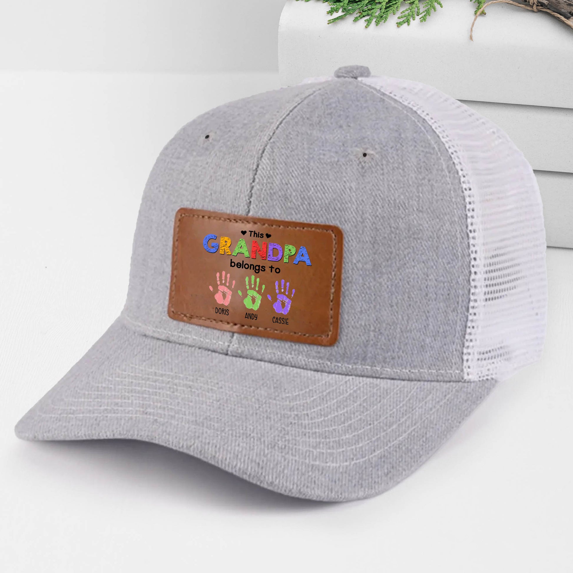 This Grandpa Belongs To, Handprints And Heart