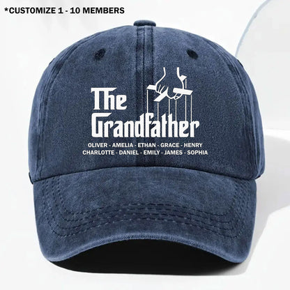 The Grandfather Hand Chair Gesture Cap