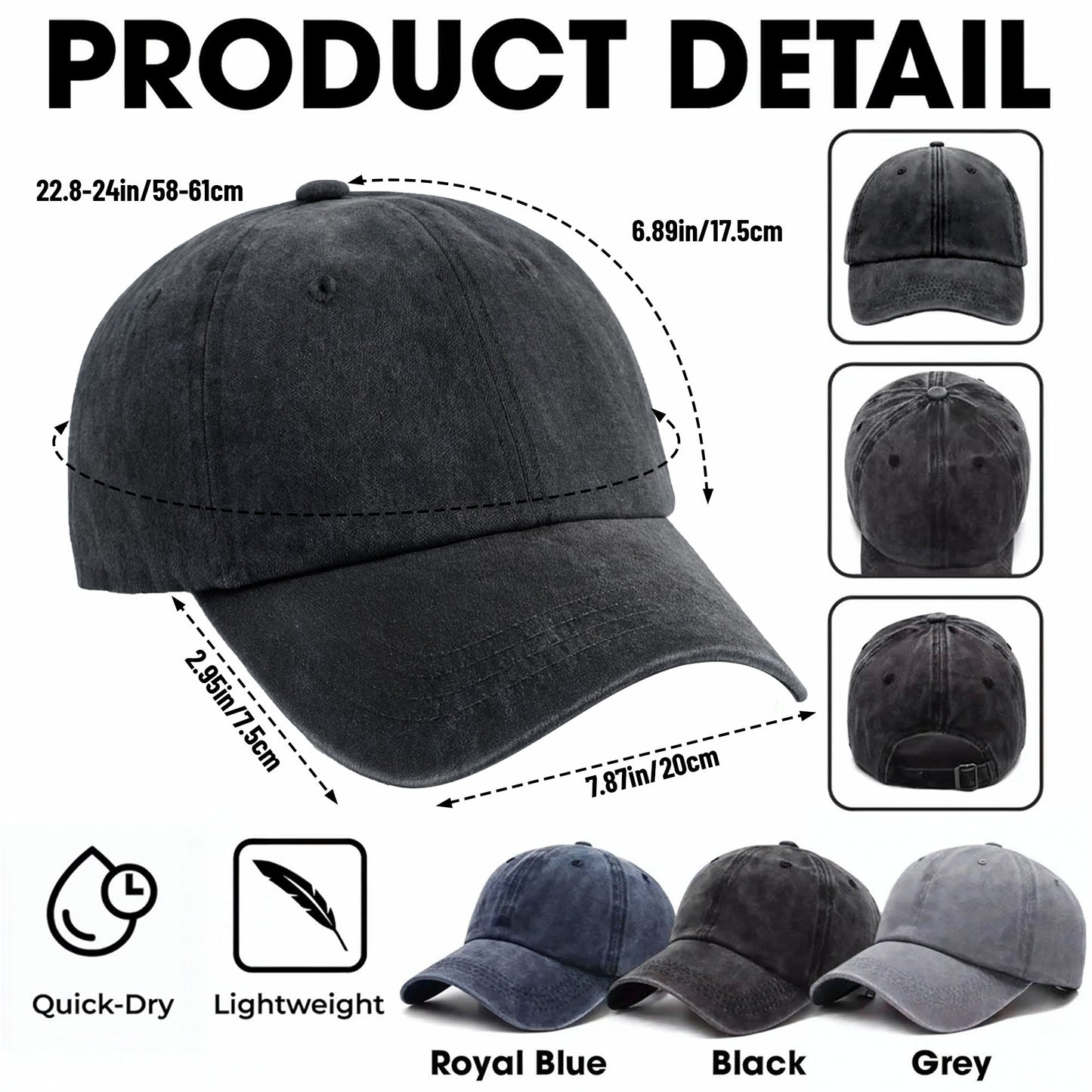 The Grandfather Hand Chair Gesture Cap