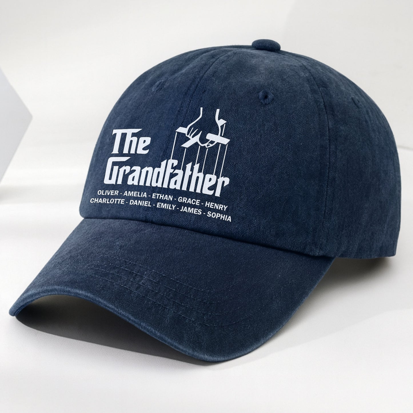 The Grandfather Hand Chair Gesture Cap
