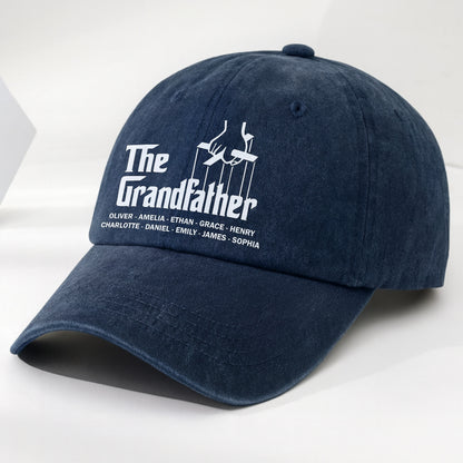 The Grandfather Hand Chair Gesture Cap