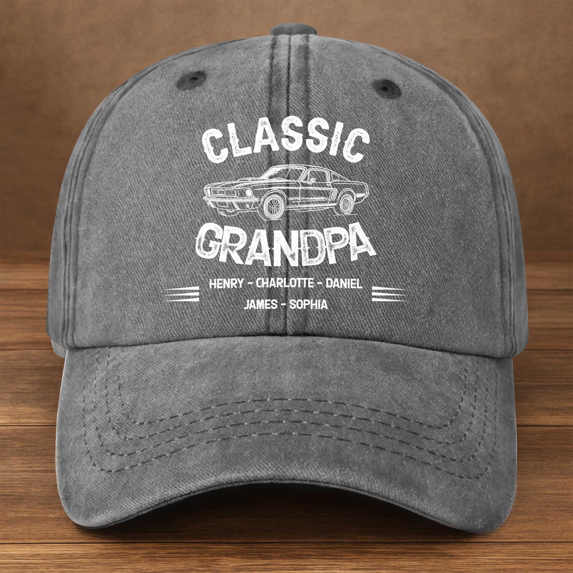 Classic Grandpa Vintage Car Design