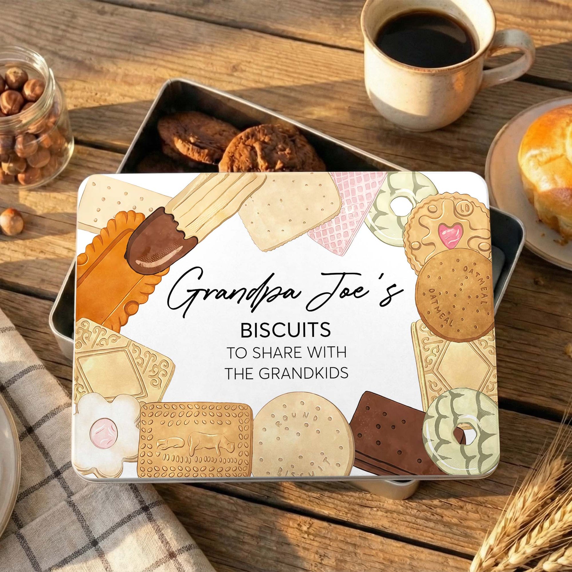 Grandpa's Biscuits To Share With The Grandkids Assorted Cookies