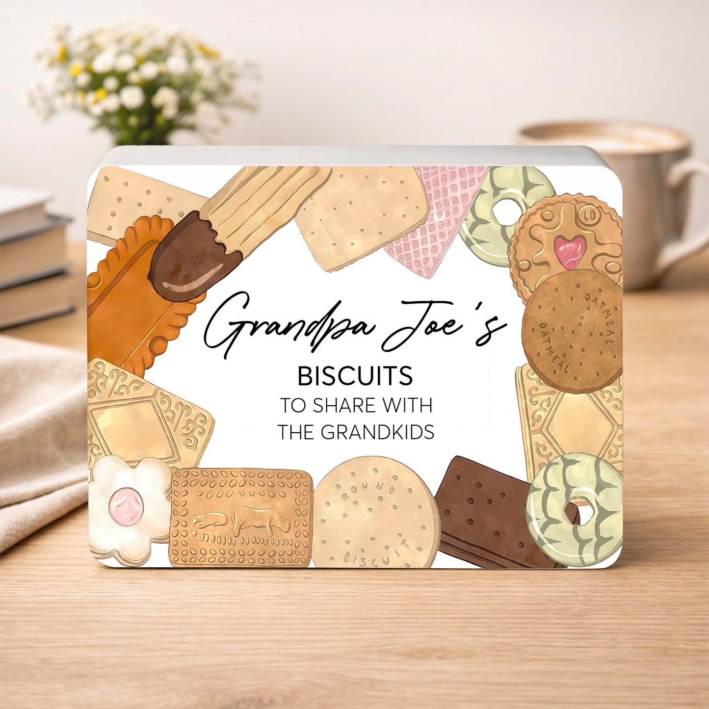 Grandpa's Biscuits To Share With The Grandkids Assorted Cookies