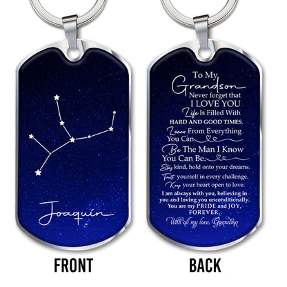 Grandson Pride and Joy Constellation Love and Inspiration