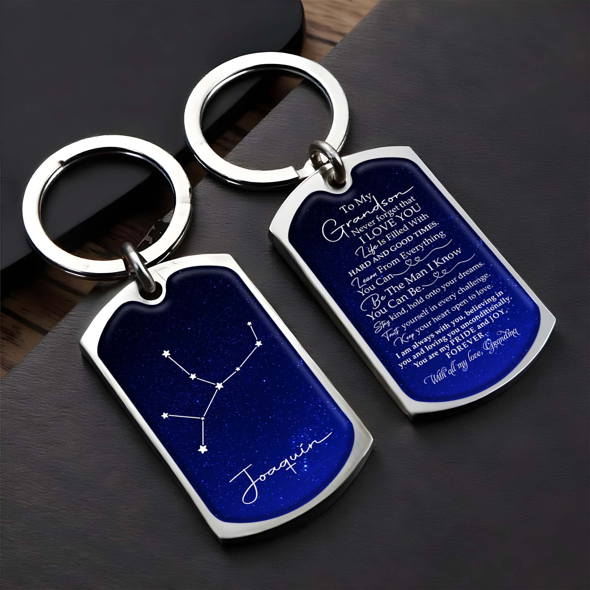 Grandson Pride and Joy Constellation Love and Inspiration
