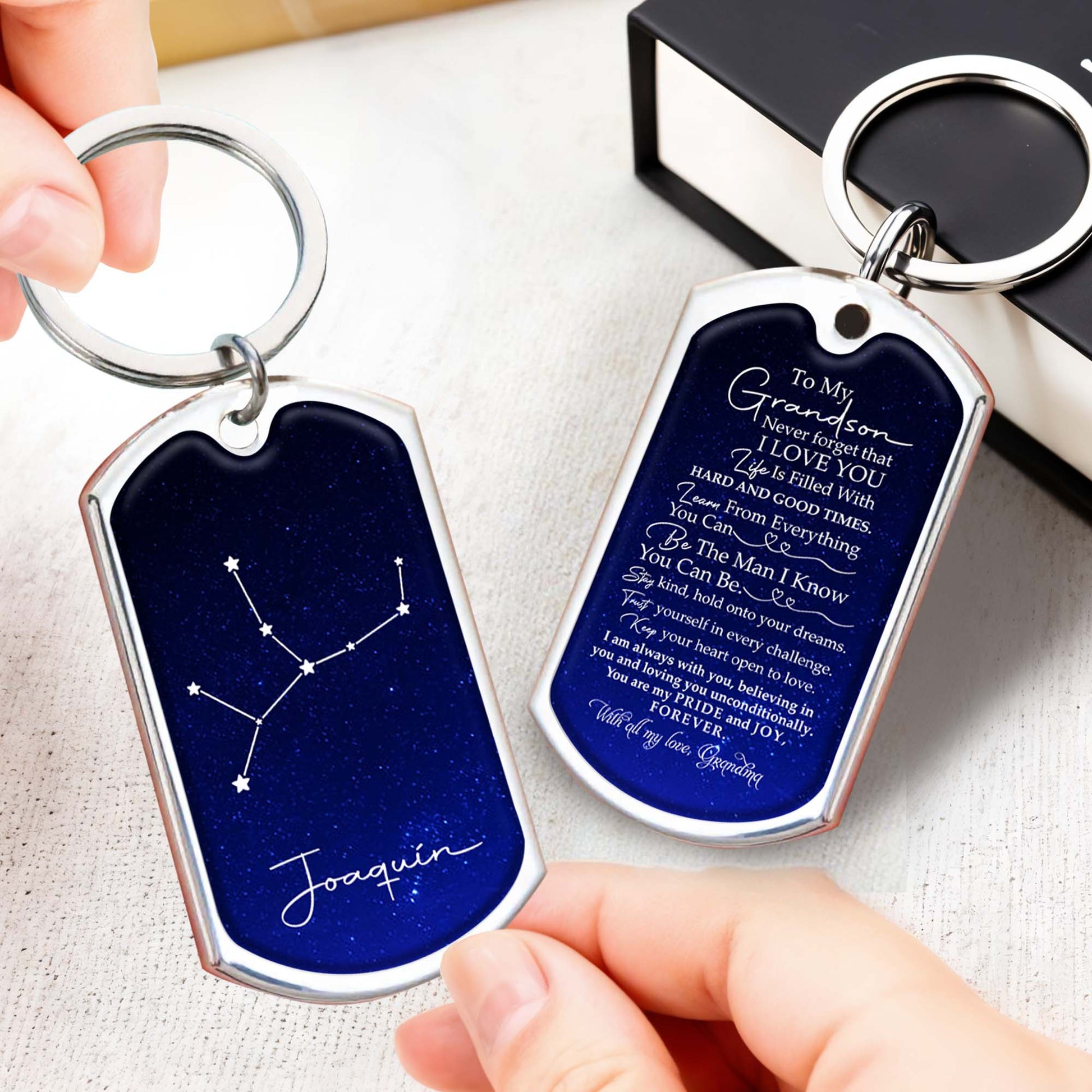 Grandson Pride and Joy Constellation Love and Inspiration