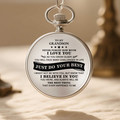 To My Grandson, Never Forget How Much I Love You