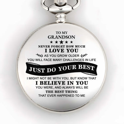 To My Grandson, Never Forget How Much I Love You
