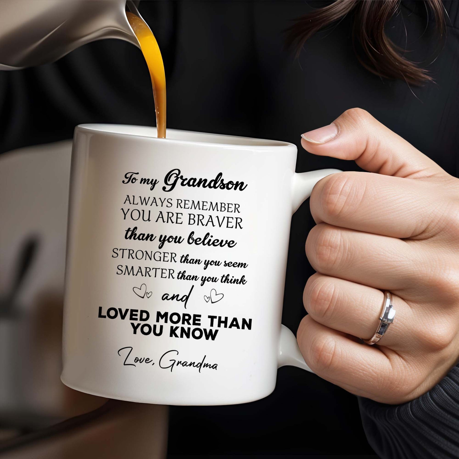 Braver, Stronger, Smarter Inspirational Quote With Pansy Flower