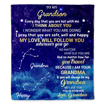 Love Will Follow You Wherever You Go With Stars And Constellations