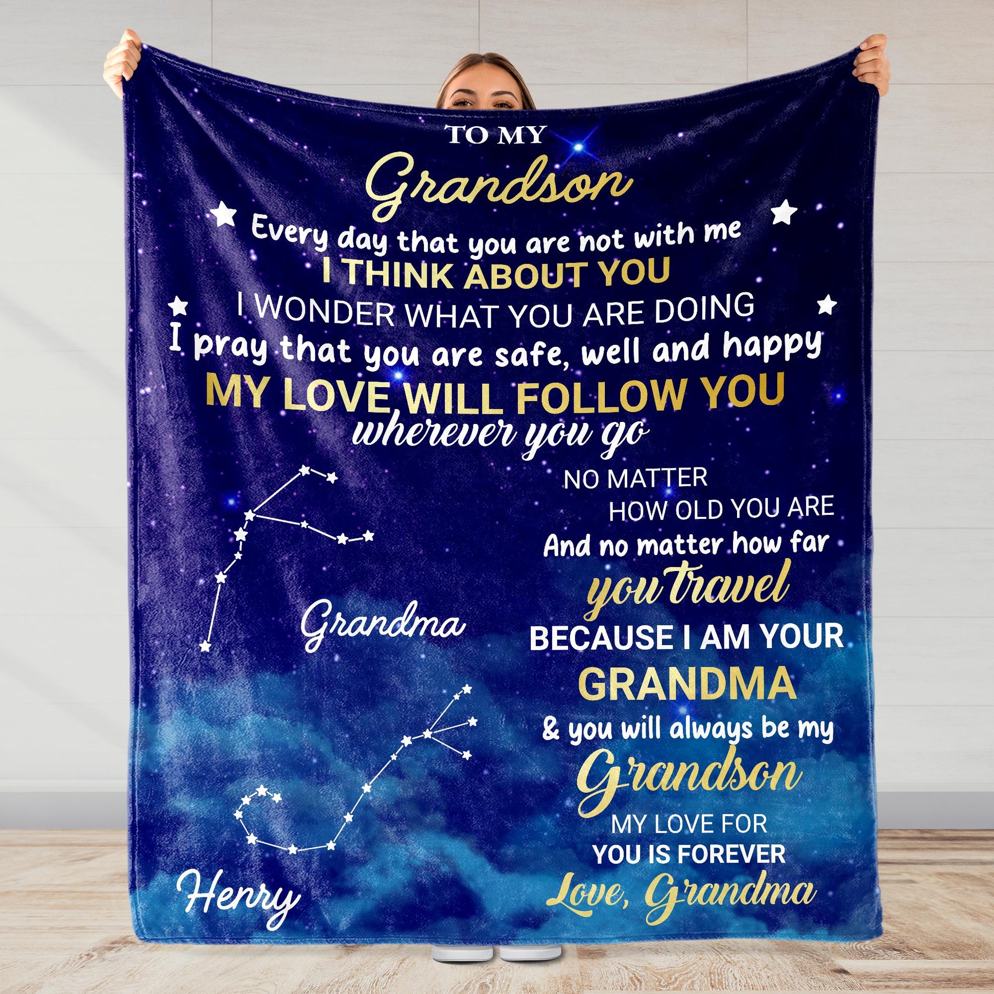 Love Will Follow You Wherever You Go With Stars And Constellations
