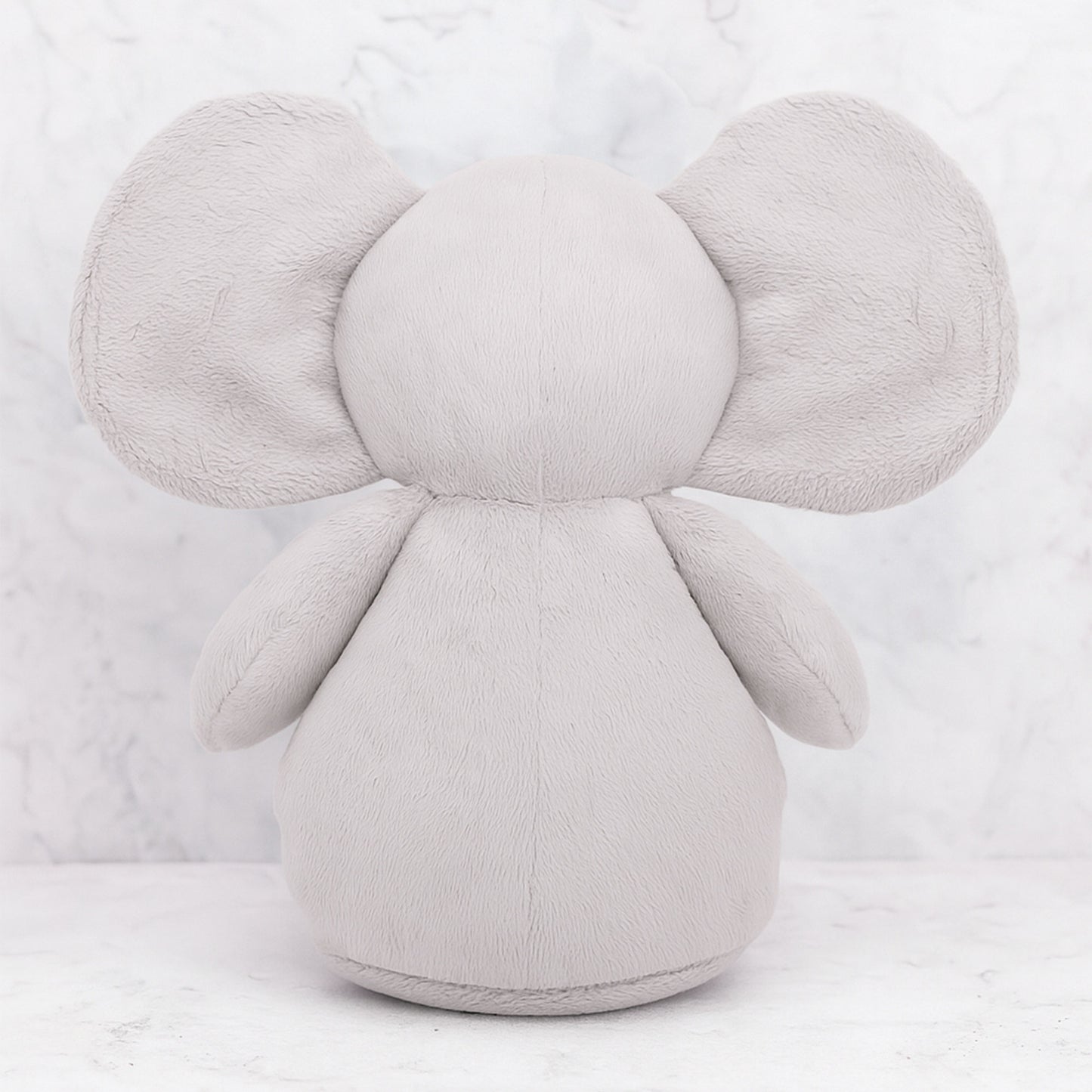 Grandma Chose Me To Remind You, Elephant With Hearts And Rainbow - Personalized Elephant Stuffed Animal, Elephant Doll - GSN026_ELEA