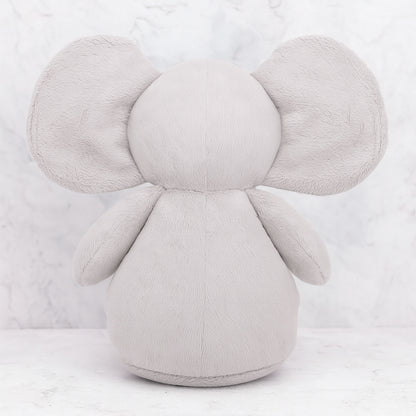 Grandma Chose Me To Remind You, Elephant With Hearts And Rainbow - Personalized Elephant Stuffed Animal, Elephant Doll - GSN026_ELEA