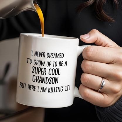 Super Cool Grandson Killing It Mug