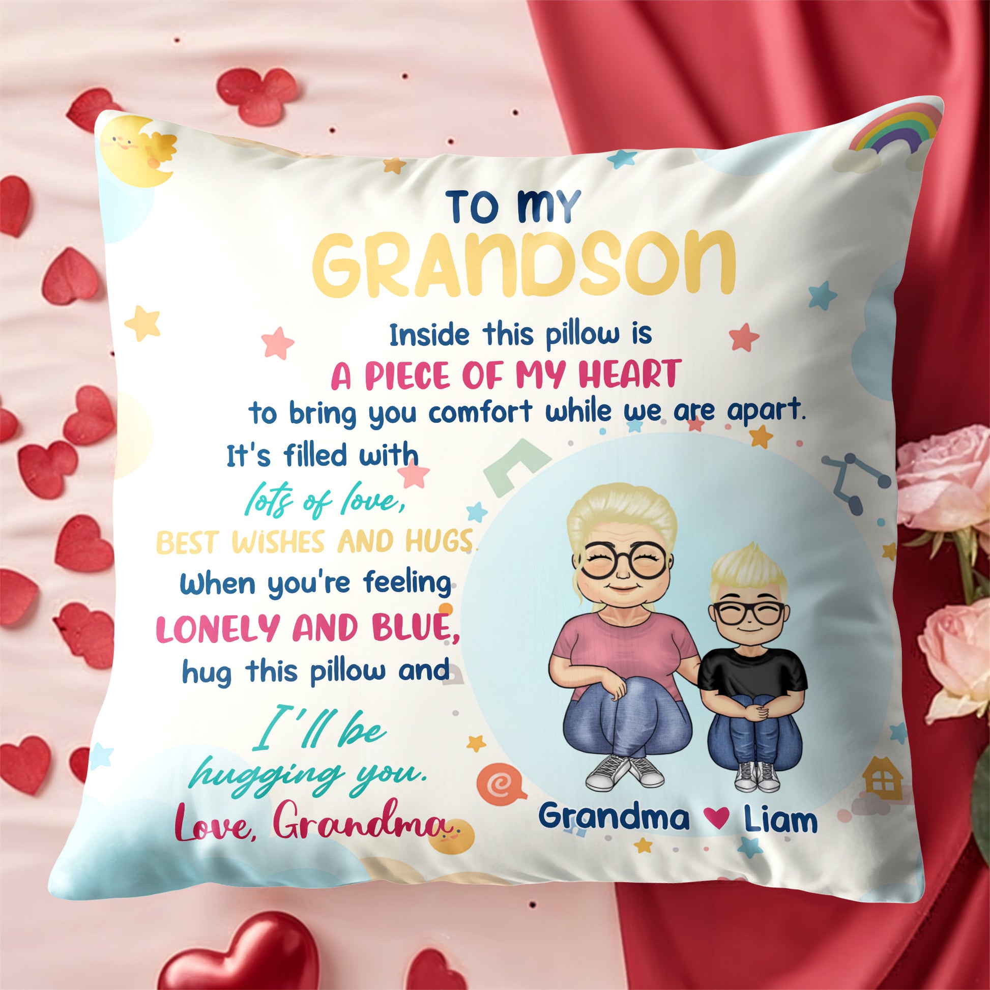To My Grandson, A Comforting Message From Grandma