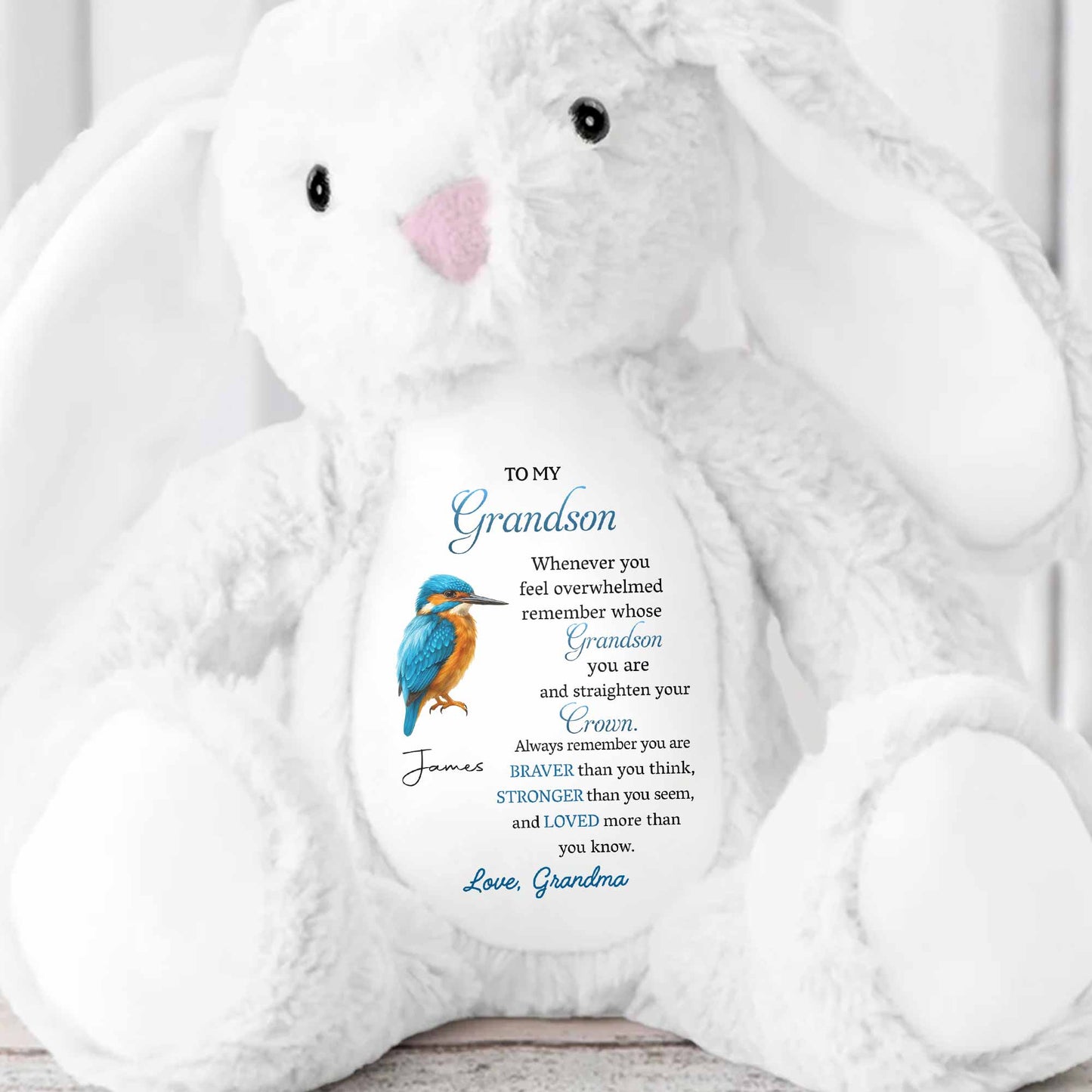 To My Grandson Remember Whose Grandson You Are