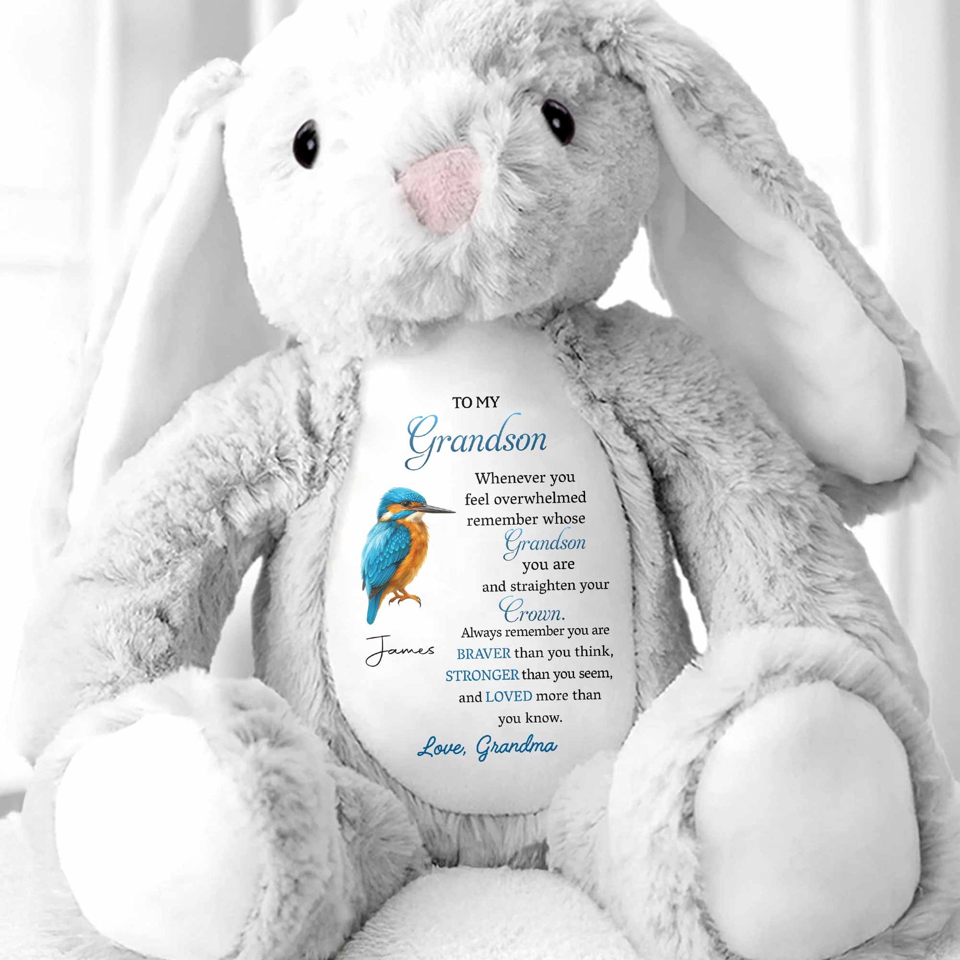 To My Grandson Remember Whose Grandson You Are