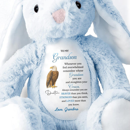 To My Grandson Remember Whose Grandson You Are