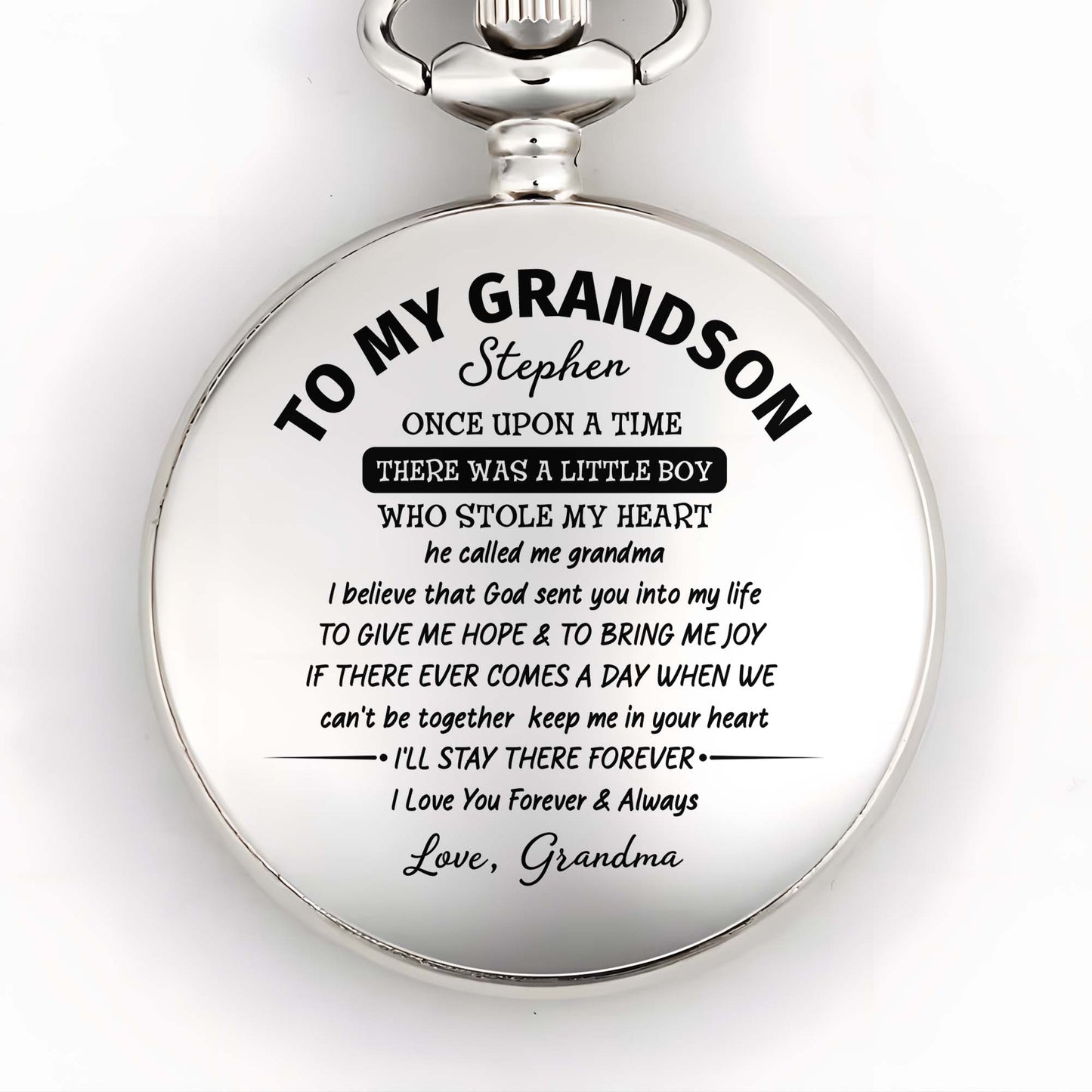 To My Grandson, Once Upon A Time, Little Boy Who Stole My Heart