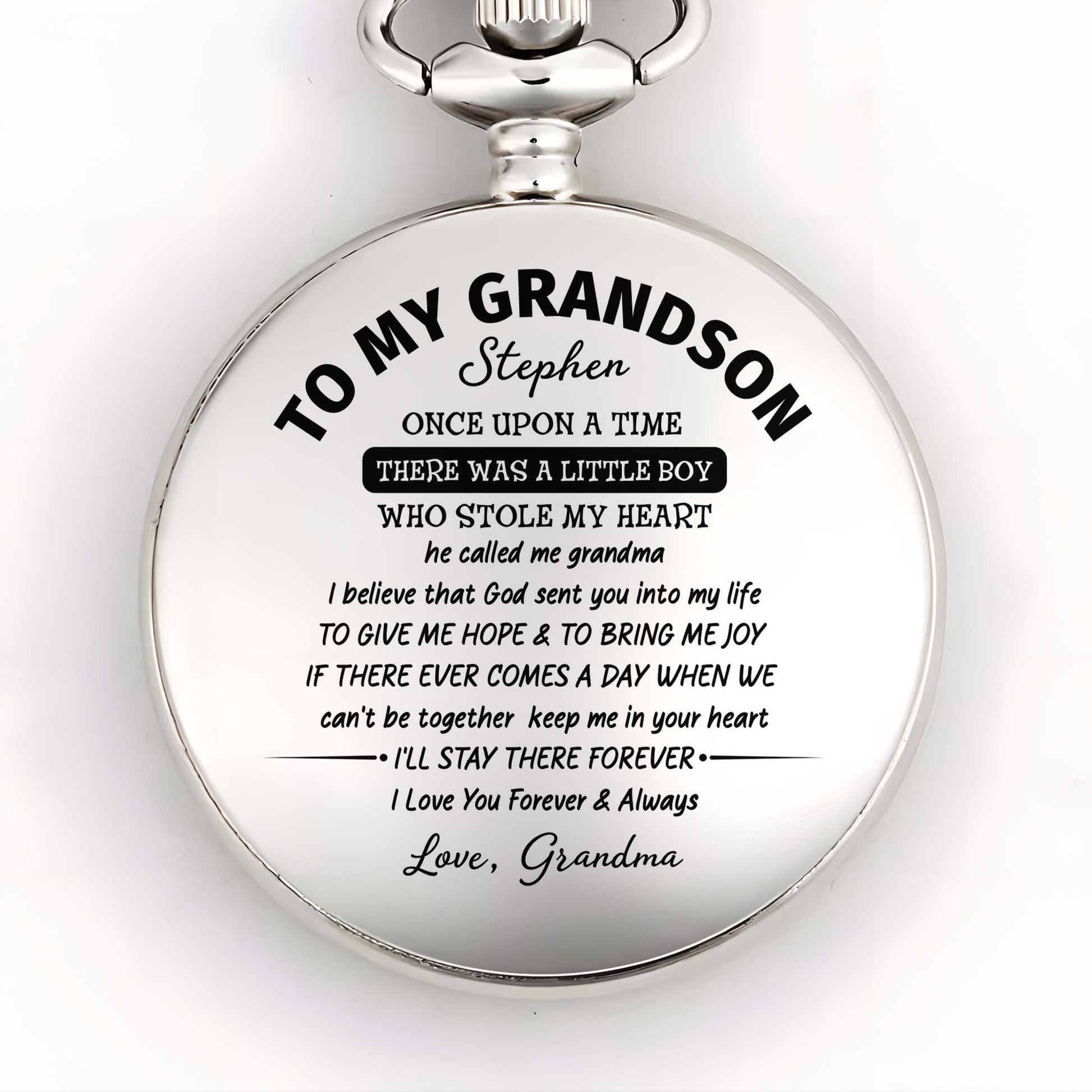 To My Grandson, Once Upon A Time, Little Boy Who Stole My Heart